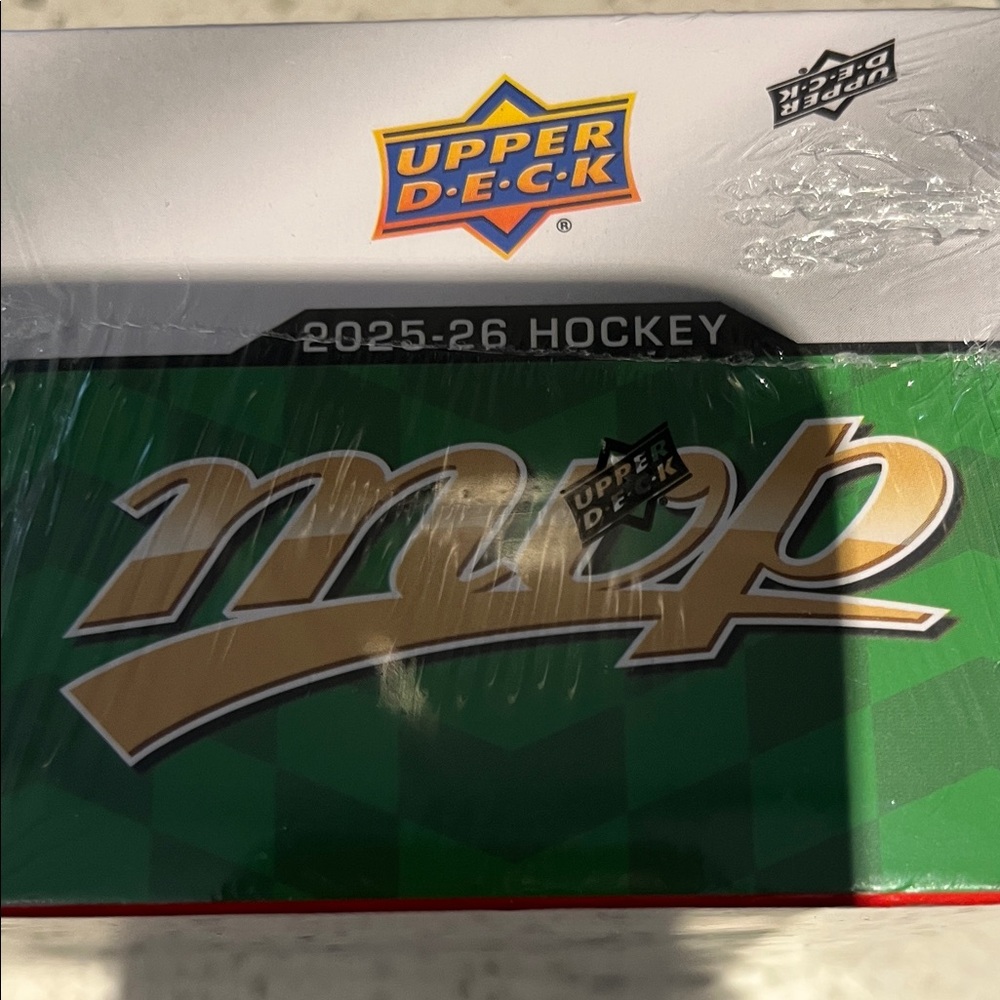 Upper Deck 2025-26 MVP Hockey Trading Card Box - ( one box never opened) - Picture 2 of 3